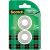 Image de Scotch Ruban Magic - 2 Rouleaux, 19 mm x 7,5 m - Idéal pour le Bureau et l'École