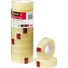 Image de Scotch Ruban Adhésif Transparent 508-10 Rouleaux - 15mm x 33m - Ruban Adhésif Transparent à Usage Général pour l'Ecole, la Maison et le Bureau