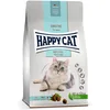 Image de Happy Cat 70600 - Nourriture sèche pour Chats sensibles à la Peau et au Pelage - avec Poulet - pour Chats sensibles à la Peau - Contenu : 1,3 kg