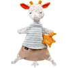 Image de Fehn 053098 Doudou Marionnette Girafe avec Broderies Phosphorescentes - Pour Bébés dès 0 Mois - Taille 30 cm