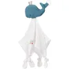 Image de Fehn Doudou Baleine NATUR - Compagnon de Jeu et Doudou en Coton Issu de l'agriculture Biologique - avec attache pour tétine - pour bébés et jeunes enfants à partir de 0+ mois