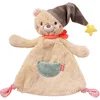 Image de Fehn Doudou ours - camarade de jeu - aide à l’Endormissement et peluche à saisir, toucher, câliner et aimer - pour Bébés et Tout-Petits dès 0 Mois