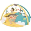 Image de Fehn Couverture d'activités 3D Arche de jeu Bruno - Couverture d'éveil avec 5 jouets amovibles à attraper - pour bébés et enfants à partir de 0+ mois - Tapis d'éveil comme cadeau de naissance