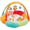 Image de Fehn Nid d'activités 3-D Arche de jeu Safari - Couverture d'éveil ronde avec 5 jouets amovibles - pour bébés et enfants dès 0+ mois
