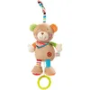 Image de Fehn Teddy 091014 Mini Carillon en Forme de Nounours Peluche avec Mécanisme Intégré Mélodie « Weißt Du Wieviel Sternlein Stehen » à Suspendre pour Bébés et Jeunes Enfants à Partir de 0 Mois