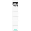 Image de ELBA Rado 100551822 Lot de 10 étiquettes de dos fines et courtes autocollantes Blanc