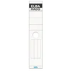 Image de Elba Rado 100420958 Lot de 10 étiquettes autocollantes longues pour dossiers suspendus 81417 Blanc