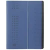 Image de Elba Chemise à Élastique Chic A4 Bleu Foncé Compartiments 1-12 Carton (42496 Bleu Foncé)