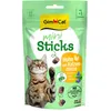 Image de GimCat Mini bâtonnets de Poulet avec Herbe à Chat - Petites bouchées pour Un Plaisir Particulier - 1 Sachet (1 x 50 g) (Lot de 2)
