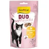 Image de GimCat Duo Soft Snacks au Poulet et au Foie - Combinaison Visible de Deux délicieuses Saveurs - 1 Sachet (1 x 50 g)