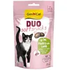 Image de GimCat Duo Soft Snacks à la volaille avec Agneau - Combinaison Visible de Deux délicieuses Saveurs - 1 Sachet (1 x 50 g)