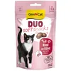 Image de GimCat Duo Soft Snacks au boeuf avec Fromage - Combinaison Visible de Deux délicieuses Saveurs - 1 Sachet (1 x 50 g)