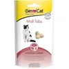 Image de GimCat Malt Tabs - Snack Fonctionnel pour Chats avec Une Influence Positive sur la santé intestinale - 1 Sachet (1 à 40 g) (Lot de 3)