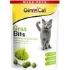 Image de GimCat Gras Bits - Friandise pour Chat sans céréales et Riche en vitamines avec Herbe véritable - 1 Sachet (1 x 425 g)