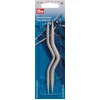 Image de Prym Craft Accessories, Grey, ca. 14 cm Ø 6 und 8 mm, perlgrau, 2 Stück
