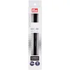 Image de Prym 194221-1 Ferri da Maglia, Carbonio, Nero, 2,5 mm