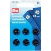 Image de Prym Sew-on Snap Fasteners Brass Black 13 mm