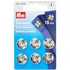 Image de Pym - Prym Sew-on Snap Silver (15 mm) Fastenners en Laiton - 1 unité