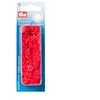 Image de Prym Boutons Poussoir, Plastique, Rouge Clair, 12,4 mm, Set de 30 Pièces PRYM_393101-1