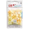 Image de Prym Fasteners, Yellow, One Size'