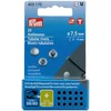 Image de Prym 403170 Lot de 25 rivets creux, diamètre 7,5/3-4 mm, laiton argenté, pour outil créatif Vario