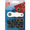 Image de Prym Pym Old Brass (11 mm) Eyelet et rondelles - 1 unité