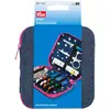 Image de Prym 651242 Accessoires couture, trousse bleu jeans, fermerture à glissière fuchsia