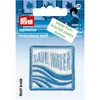 Image de Prym, bleu 924521 Motif décoratif Lettre V, écru