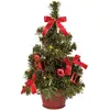 Image de Idena 8582154 - Sapin décoratif avec 10 LED blanc chaud, avec minuterie de 6 heures, fonctionnant sur piles, hauteur 35 cm environ, pour Noël et l'Avent
