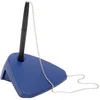 Image de MAUL Porte-Stylo Moderne, Élégant Porte-Stylo à Bille avec Chaîne Métallique Stable, Plastique Résistant à la Rupture, pour Organisation Idéale au Bureau, à la Réception ou au Bureau, Bleu