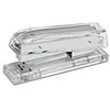 Image de MAUL Agrafeuse en Acrylique, Agrafeuse Bureau pour Jusqu'à 15 Feuilles de Papier A4, Accessoire Bureau sans Agrafe, Picots pour une Bonne Stabilité, Organiseur pour le Bureau, Transparent