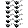 Image de MAUL Boite de 12 Pinces double clip 51 mm Noir