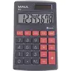 Image de Maul M 8 Calculatrice de poche noir Ecran: 8 à pile(s), solaire