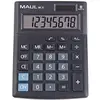 Image de Maul MC 8 Calculatrice de bureau noir Ecran: 8 à pile(s), solaire