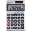 Image de Maul M 12 Calculatrice de poche gris Ecran: 12 à pile(s), solaire
