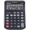 Image de Maul MJ 550 Calculatrice de bureau noir Ecran: 8 à pile(s), solaire (l x H) 155 mm x 11 mm