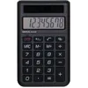Image de MAUL Calculatrice de Poche Eco 250, Calculatrice Solaire à 8 Chiffres, Calculatrice de Bureau Professionnelle pour Le Bureau et l'École, Plastique Recyclé à 80%, Noir