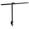 Image de MAUL lampe moniteur LED MAULgate 90x8x8 cm | Lampe de bureau à intensité variable et capteur de lumière du jour | Pied de serrage | Lampe de bureau avec extinction automatique | 3.000-6.500 K | Noir