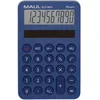 Image de MAUL Eco Calculatrice MD 1 | Calculatrice Solaire avec 10 Chiffres et 5 Fonctions | Calculatrice en 60% Plastique recyclé | Calculatrice de Bureau | Blauer Engel/uz116 | Bleu