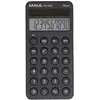 Image de Maul ECO MD 2 Calculatrice de poche noir Ecran: 10 solaire (l x H x P) 72 x 147 x 13 mm