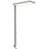 Image de MAUL lampadaire LED MAULjura | Lampe à intensité variable avec pied à pince & 4.000 K | LED à haute efficacité énergétique | Eclairage direct & indirect | Lampe à pince avec label GS (Argenté)