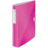 Image de Classeur 4 anneaux Leitz WOW, PP, 30 mm, Active SoftClick, Rose