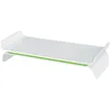 Image de Leitz Ergo WOW Support d'Écran Ajustable, Hauteur Réglable sur 2 Positions, Vert/Blanc, 65040054