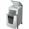 Image de Leitz IQ 80150000 - Destructeur de Documents Coupe Croisée Sécurité P4 pour Bureau, Automatique, Capacité 300 Feuilles, Corbeille 60 litres, Blanc