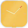 Image de Leitz   Horloge Murale en Verre, Design Moderne, Quartz Silencieux Sans Tic-Tac, Surface Effaçable pour Notes, Verre Trempé Résistant aux Rayures, Jaune Cosy, 90170019