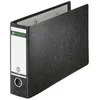 Image de Leitz 10740000 Classeur en carton dur 180° pour format A4 orientation paysage (Noir) (Import Allemagne)