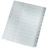 Image de Leitz 1282 Répertoire DIN A4, extra-large 1-12 polypropylène gris 12 onglets 12820000