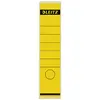 Image de Leitz Étiquettes Self Adhesive pour Classeurs à Levier Couverture Papier et Dos 80 mm, Large, Long, 61,5 x 285 mm, Papier, 16400015, Jaune, Lot de 10 Étiquettes
