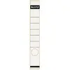 Image de Leitz Étiquettes Self Adhesive pour Classeurs à Levier Couverture Papier et Dos 50 mm, Étroit, Long, 39 x 285 mm, Papier, 16480001, Blanc, Lot de 10 Étiquettes