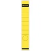 Image de Leitz Étiquettes Self Adhesive pour Classeurs à Levier Couverture Papier et Dos 50 mm, Étroit, Long, 39 x 285 mm, Papier, 16480015, Jaune, Lot de 10 Étiquettes